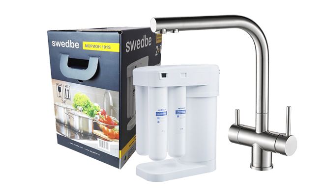 Swedbe × Аквафор: смеситель с фильтром