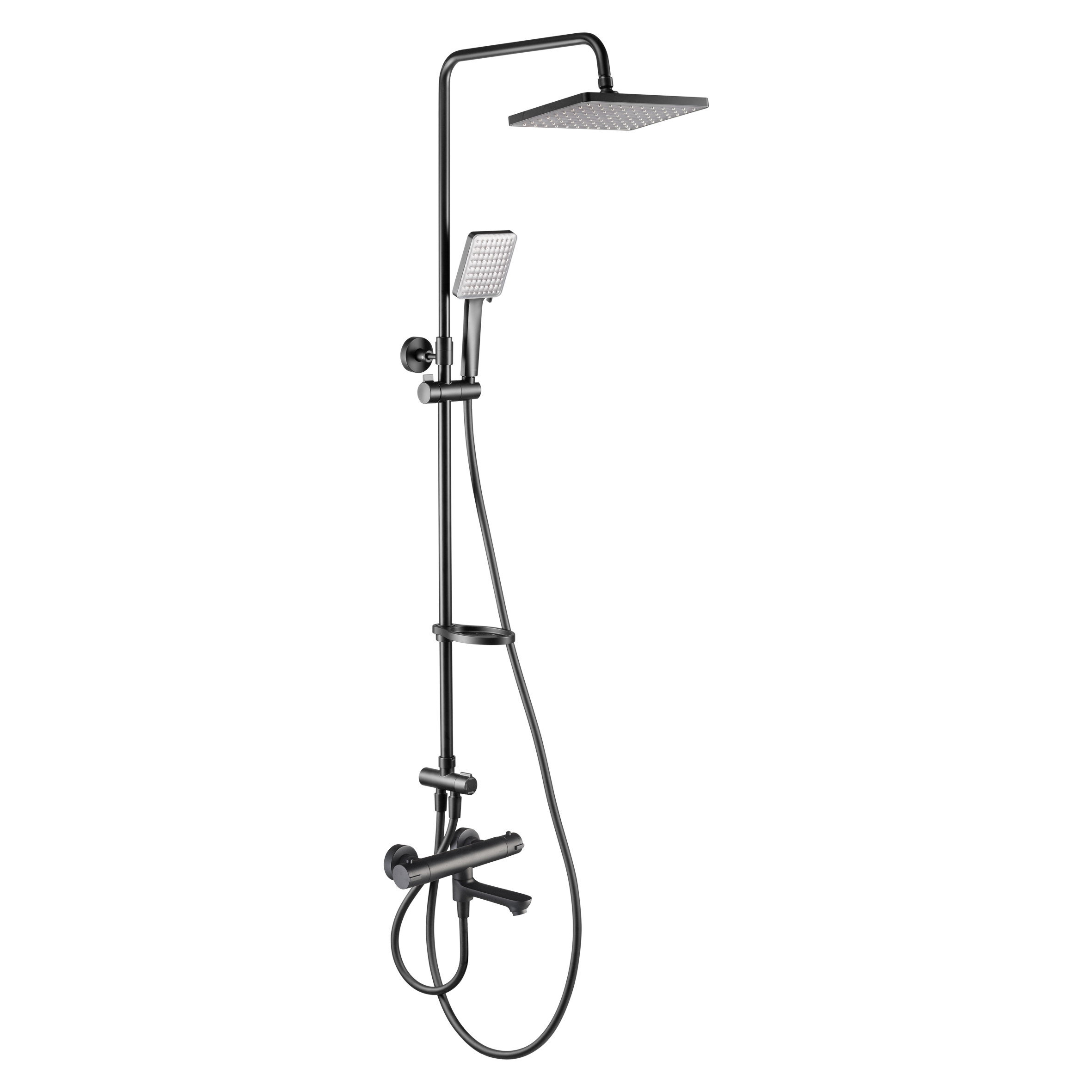 Семейный душ с термостатическим смесителем для ванны Сведби Гермес/Swedbe Hermes 5115B