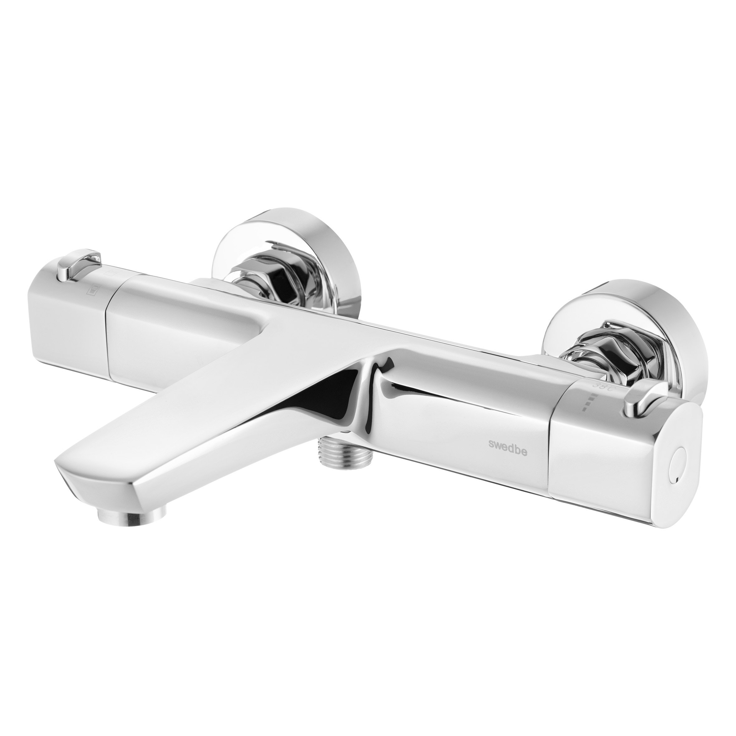 Смеситель термостатический для ванны/душа Swedbe Mercury 9063
